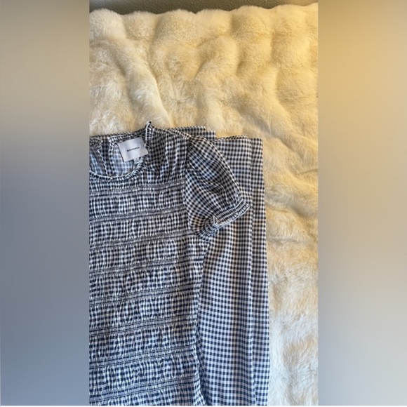 Reformation Kiria Dress In Remy Check, brand new, never worn, no flaws. - Picture 11 of 16